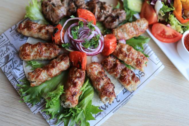 Brochette de viande preparer a la maison juste durant vos moments de detente